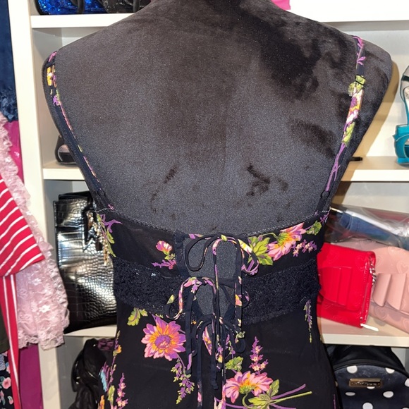 VTG Betsey Johnson Floral Dress - Picture 4 of 6